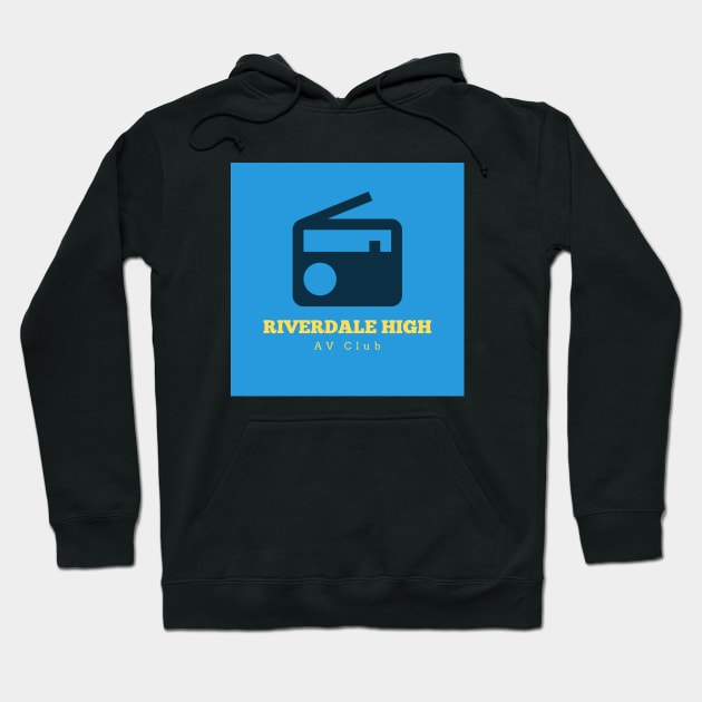 Riverdale High AV Club Logo Tee Hoodie by Riverdale High AV Club